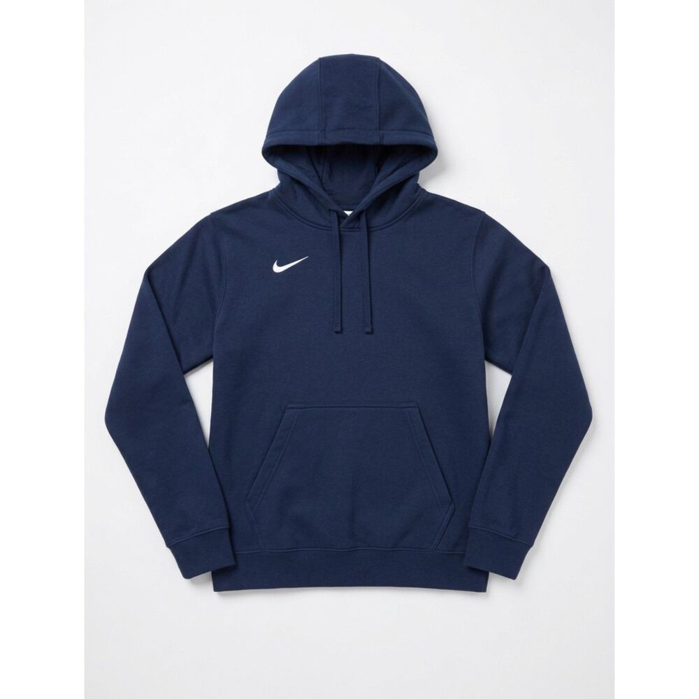 Nike Women's Navy Blue Hoodie Size Medium